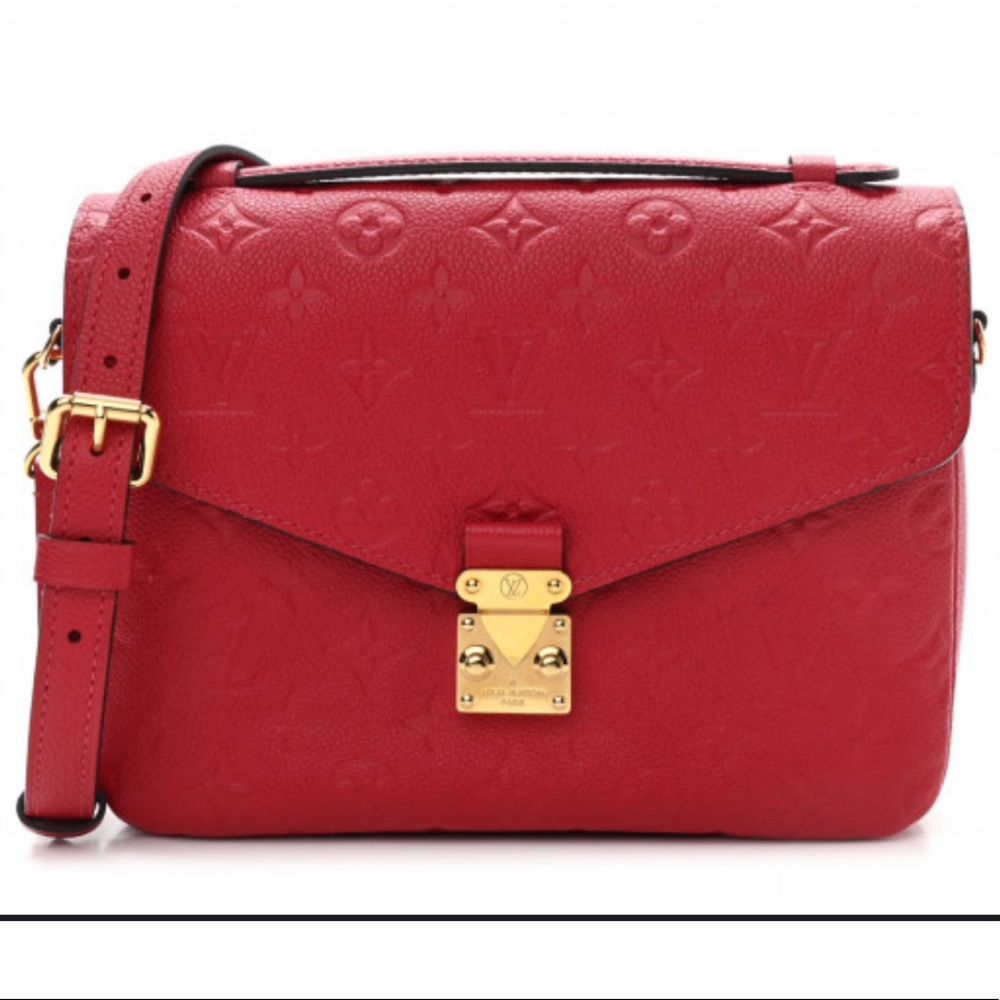 Louis Vuitton Pochette Métis in Red